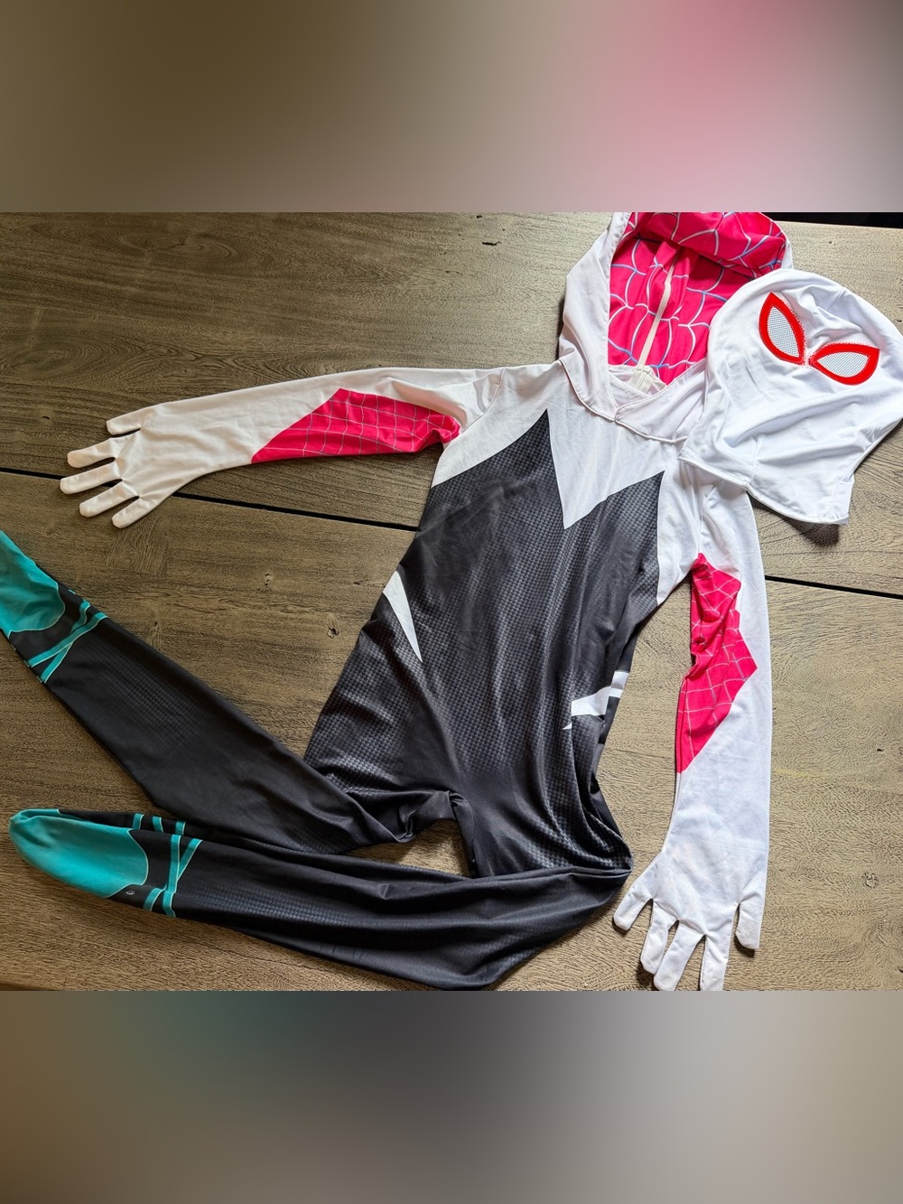 Ghost spider/spider girl costume
